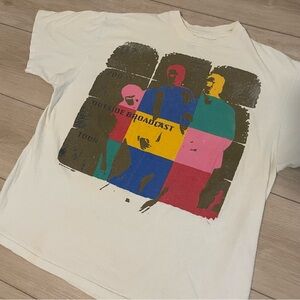 Vintage U2 Zoo TV Outside Broadcast Tour Shirt 1992 USA XL 24x28